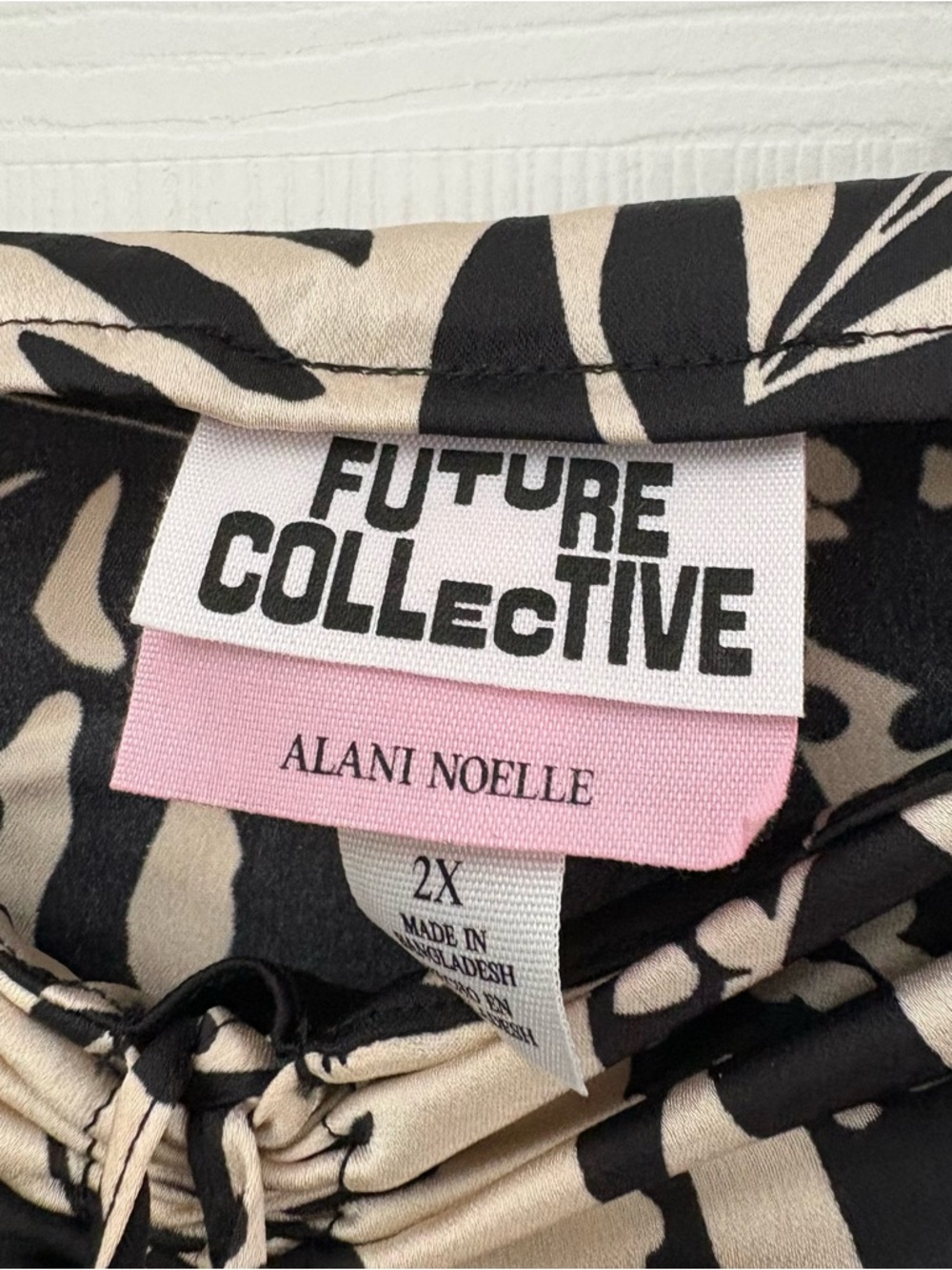 NWT Future Collective Halter Dress Size 2X - Picture 7 of 8